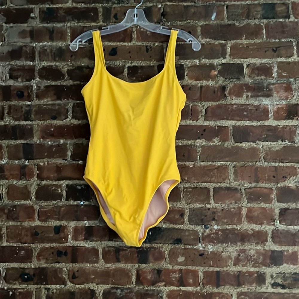 J by J.Crew Heritage Scoopback One Piece Size M